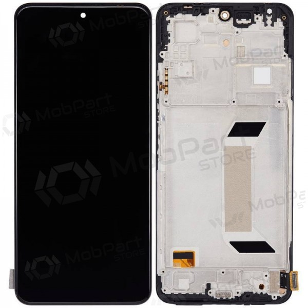 Xiaomi Redmi Note 12 5G, Poco X5 5G ekrāns (melns) (ar rāmi) (OLED)