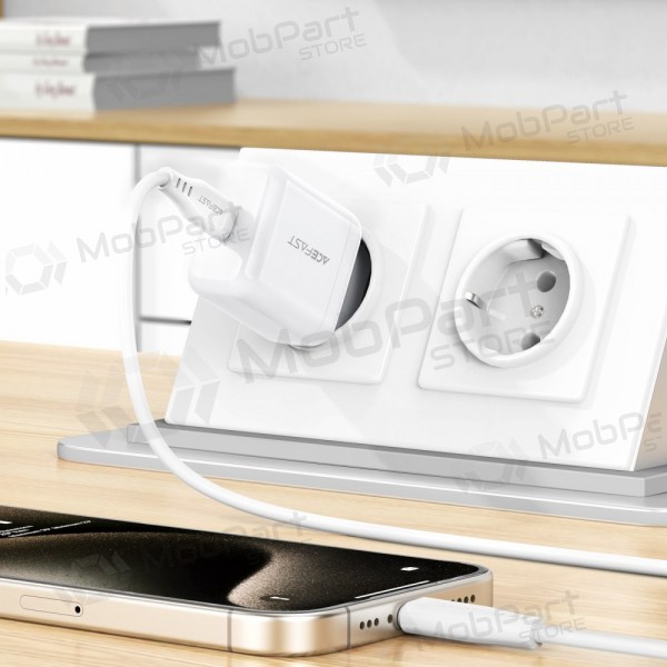 Lādētājs Acefast A130 20W USB-C balts