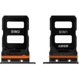 Xiaomi 12 / 12X SIM kartes turētājs (melns)