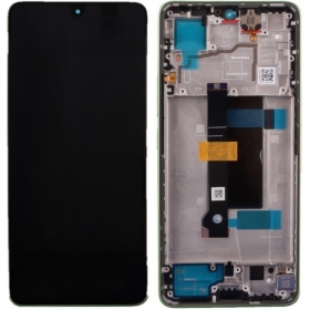 Xiaomi Redmi Note 13 Pro 5G ekrāns (gaiši zaļš) (ar rāmīti) (oriģināls)