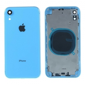 Apple iPhone XR aizmugurējais baterijas vāciņš (zils) full