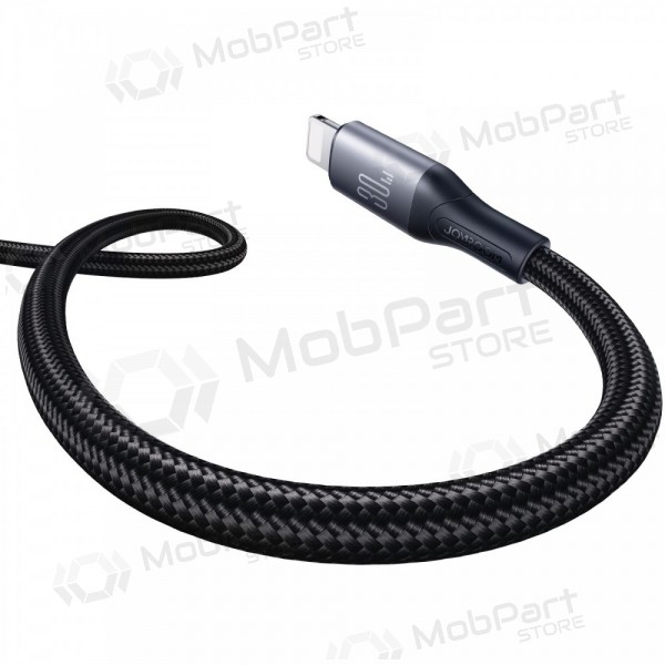 USB kabelis Joyroom S-A28 USB-C to Lightning 30W 1.0m melns