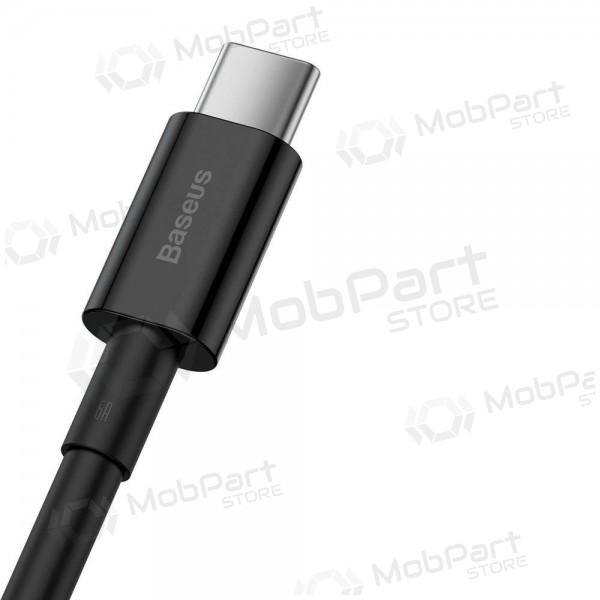 USB kabelis Baseus Superior iš USB į Type-C 66W 2.0m melns CATYS-A01