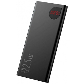 Ārējā baterija Power Bank Baseus Adaman 22.5W 10000mAh melna PPAD070001