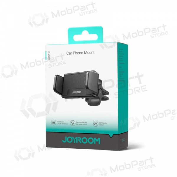 Tālruņa turētājs automobiļiem Joyroom JR-ZS377 (air vent) melns