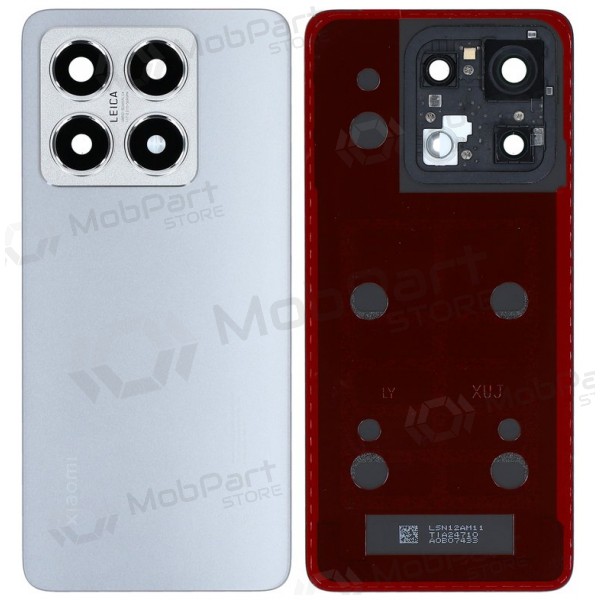 Xiaomi 14T 5G aizmugurējais vāciņš (pelēks) - Premium