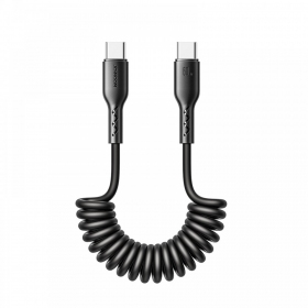 USB kabelis Joyroom SA38-CC3 USB-C to USB-C 60W 1.5m melns