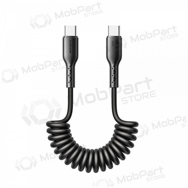 USB kabelis Joyroom SA38-CC3 USB-C to USB-C 60W 1.5m melns