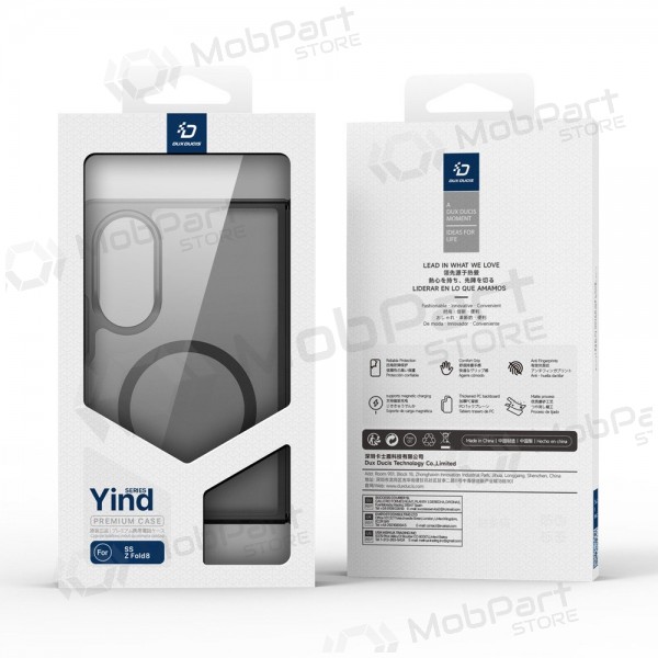 Samsung Galaxy Z Fold8 maciņš - Dux Ducis Yind MagSafe (melns)