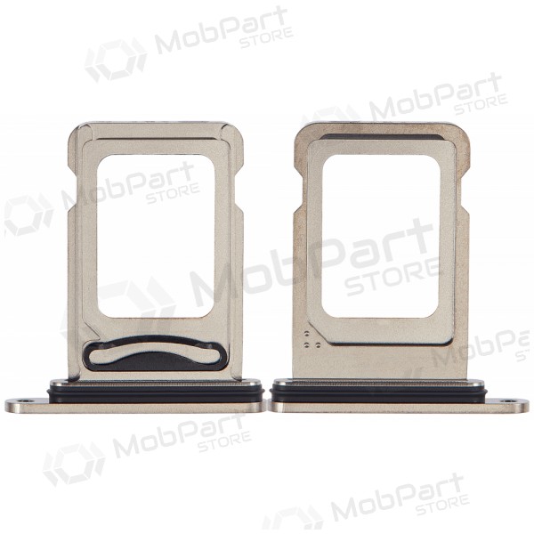Apple iPhone 15 Pro, 15 Pro Max (Dual) SIM kartes turētājs (Natural Titanium)
