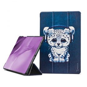 Samsung Galaxy Tab A9+, Tab A11+ maciņš - Smart Leather (sad cat)