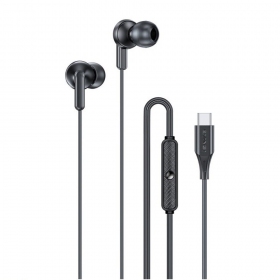 Austiņas Awei PC-25T USB-C juodos