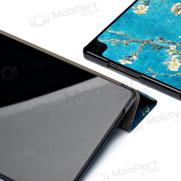 Samsung Galaxy Tab A9+, Tab A11+ maciņš - Smart Leather (sakura)