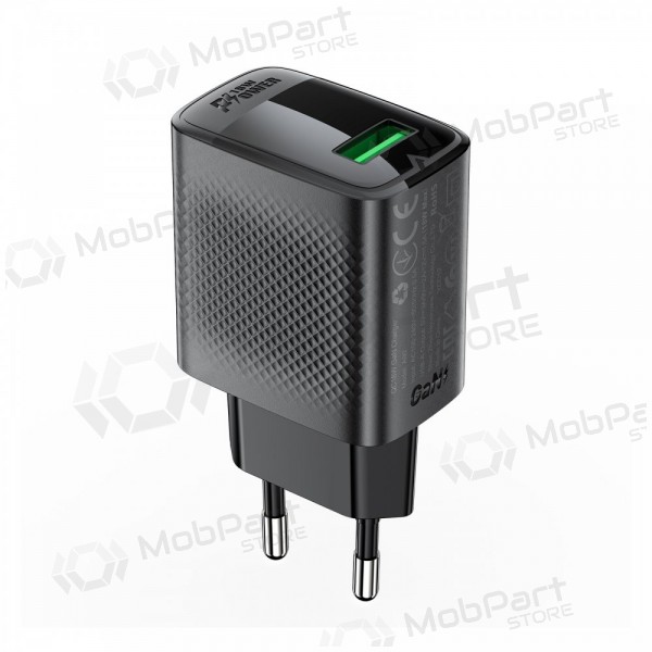 Lādētājs Acefast A90 18W USB-A melns
