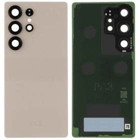 Samsung Galaxy S25 Ultra aizmugurējais vāciņš - Titanium Pink Gold (oriģināls)