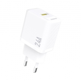 Tālruņa lādētājs Dudao A23 12 W USB-A balts