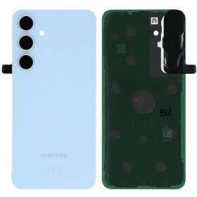 Samsung Galaxy S24 FE aizmugurējais vāciņš (zils) (oriģināls)