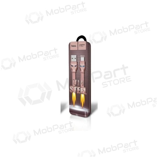 USB kabelis HOCO U14 Steel Man 