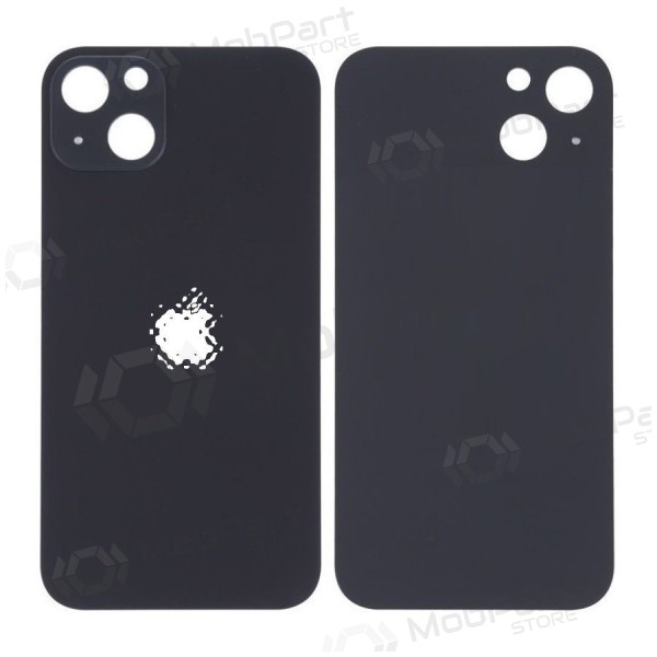 Apple iPhone 13 aizmugurējais vāciņš (melns)