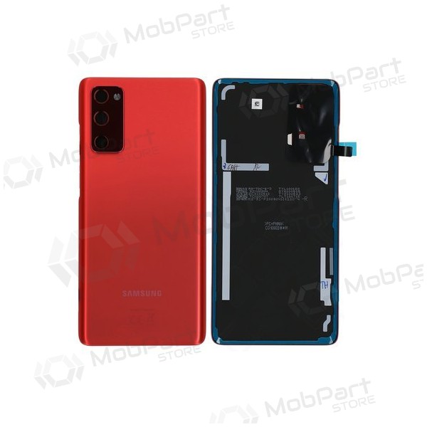 Samsung G780 / G781 Galaxy S20 FE 4G / 5G aizmugurējais baterijas vāciņš (Cloud Red) (lietots grade A, oriģināls) Samsung G780 / G781 Galaxy S20 FE 4G / 5G aizmugurējais baterijas vāciņš (Cloud Red) (lietots grade A, oriģināls)