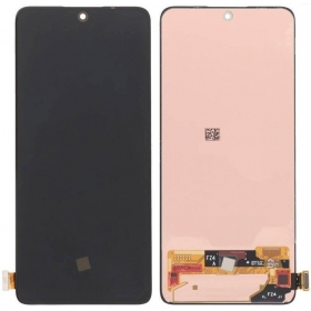 Xiaomi Redmi Note 13 4G, Redmi Note 14 4G Global, Redmi Note 14 5G ekrāns (melns) (OLED)