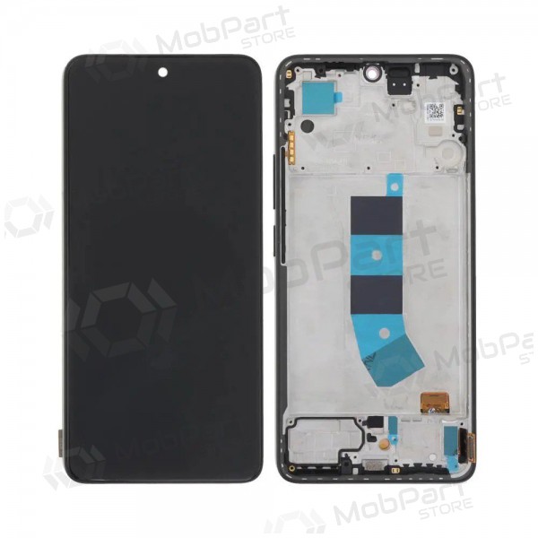 Ekranas Xiaomi Redmi Note 13 4G su lietimui jautriu stikliuku un rėmeliu Midnight Black oriģināls (service pack) Ekranas Xiaomi Redmi Note 13 4G su lietimui jautriu stikliuku un rėmeliu Midnight Black oriģināls (service pack)