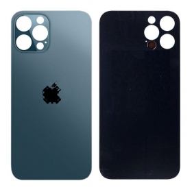 Apple iPhone 12 Pro Max aizmugurējais baterijas vāciņš (Pacific Blue) (bigger hole for camera)