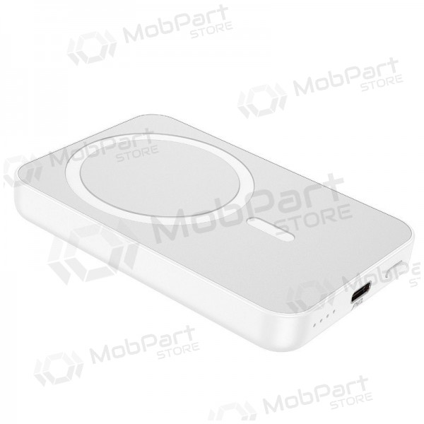 Ārējā baterija Power Bank Hoco J109 PD20W Magnetic 5000mAh balta