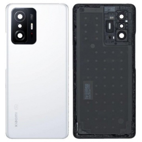 Xiaomi 11T Pro / 11T aizmugurējais baterijas vāciņš (balts) (oriģināls) (service pack)