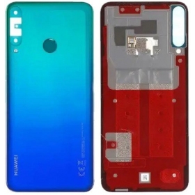 Huawei P40 Lite E aizmugurējais vāciņš (zils) (oriģināls)