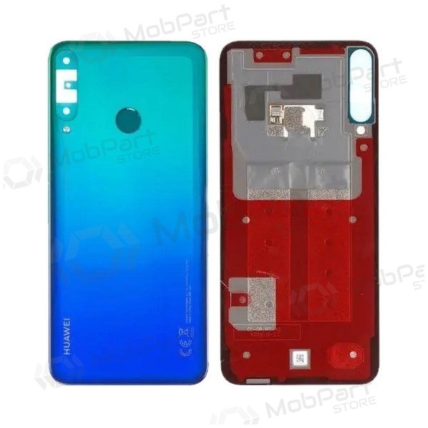 Huawei P40 Lite E aizmugurējais vāciņš (zils) (oriģināls)