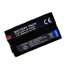 SONY NP-F980D 8800mAh fotokameras baterija / akumulators