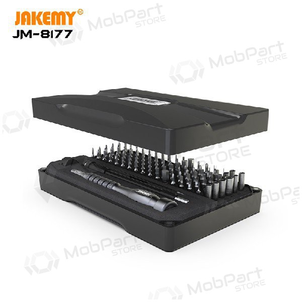 Skrūvgriezis (106 antgaliai) Jakemy JM-8177