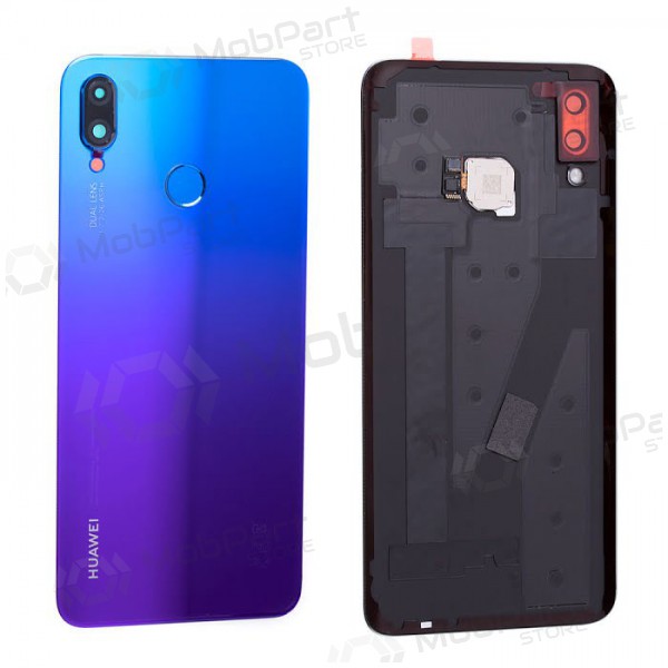 Huawei P Smart Plus aizmugurējais baterijas vāciņš (zils) (lietots grade B, oriģināls)