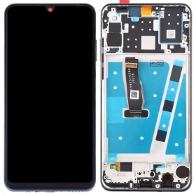 Huawei P30 Lite 48MP ekrāns (melns) (ar rāmīti) (Premium)