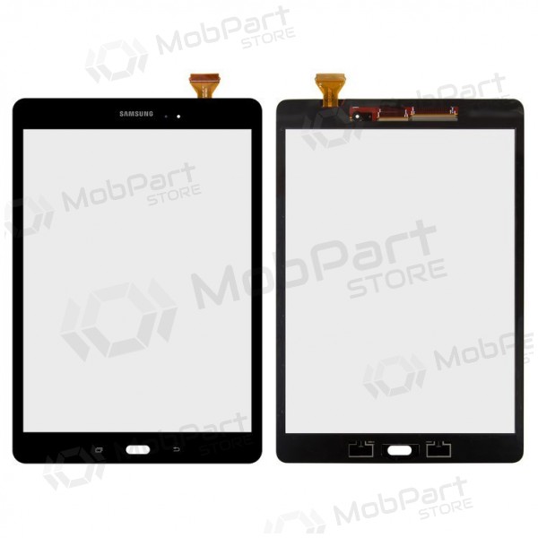 Samsung SM - T550 Galaxy Tab A 9.7 / T555 Galaxy Tab A 9.7 skārienjutīgais stikliņš (melns)