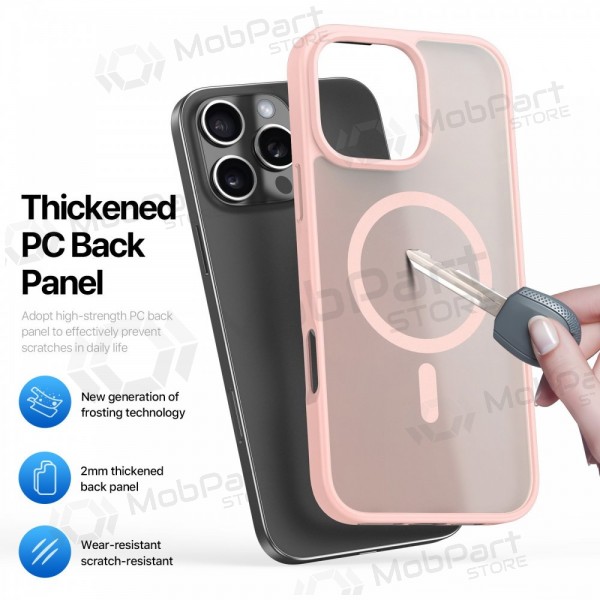 Apple iPhone 16 Pro Max maciņš - Dux Ducis Yind (melns)