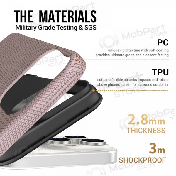 Maciņš / vāciņš Perfectionists Triangle Mag Case Apple iPhone 11 rožinio aukso Maciņš / vāciņš Perfectionists Triangle Mag Case Apple iPhone 11 rožinio aukso