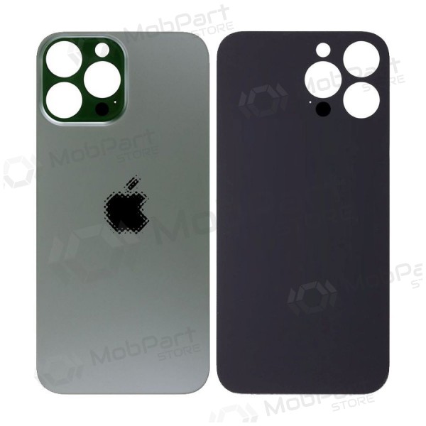 Apple iPhone 13 Pro Max aizmugurējais baterijas vāciņš (Alpine Green) (bigger hole for camera) Apple iPhone 13 Pro Max aizmugurējais baterijas vāciņš (Alpine Green) (bigger hole for camera)