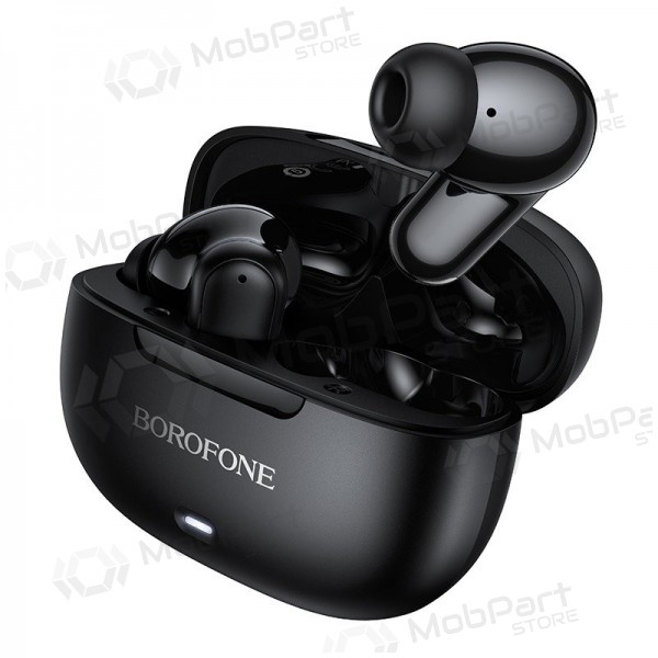 Bezvadu austiņas Borofone BW96 Bluetooth ANC+ENC USB-C melnas
