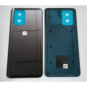 Xiaomi Redmi Note 10 4G aizmugurējais baterijas vāciņš (with logo) pelēks (Onyx Grey/Shadow Black)
