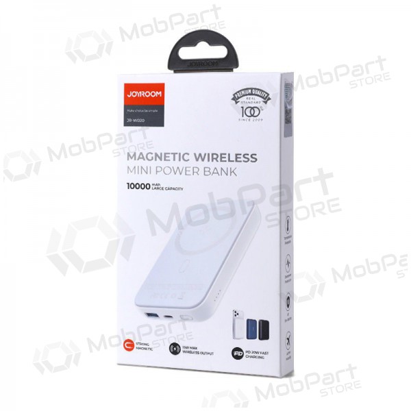 Ārējā baterija Power Bank Joyroom JR-W020 20W Magnetic Wireless 10000mAh melna