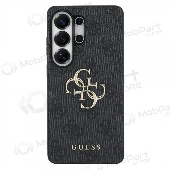 Samsung Galaxy S26 Ultra maciņš - Guess PU 4G Metal Logo (pelēks)