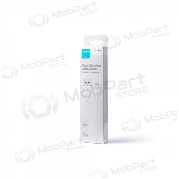 USB kabelis Joyroom S-UL012A9 USB to Lightning 2.4A 1.0m balts