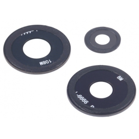 Xiaomi Redmi Note 13 4G kameras stikliņš Black (only lens 3pcs) ORG