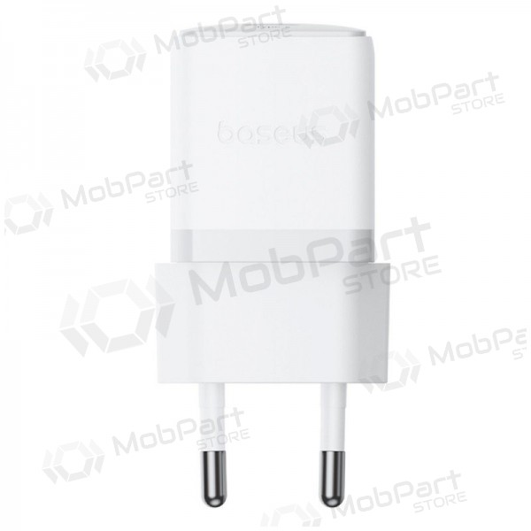 Lādētājs Baseus Palm 20W USB-C + USB-C to USB-C cable 1.0m balts P10111602213-01
