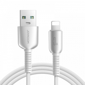 USB kabelis Joyroom S-A51 USB-A to Lightning 3A 1.2m pelēks