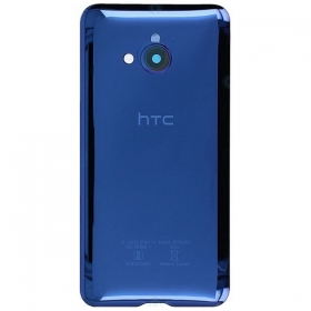 HTC U Play aizmugurējais baterijas vāciņš (zils) (lietots grade B, oriģināls)