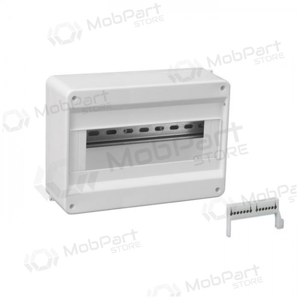 Pawbol 12 mod. virštinkinis skydelis C.2071 (be durelių,ar įžeminimo gnybtais, balts)