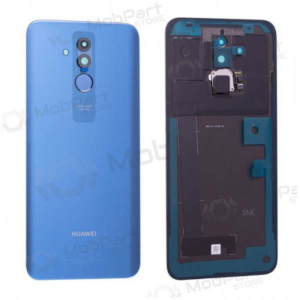 Huawei Mate 20 Lite aizmugurējais baterijas vāciņš zils (Sapphire Blue) (lietots grade B, oriģināls)